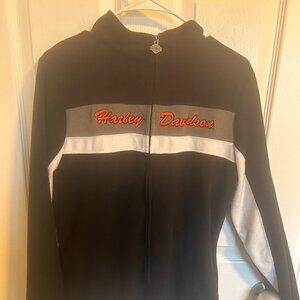 Harley Davidson Fleece Zip-up Sweater